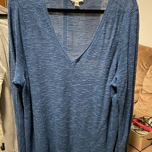 Blue lightweight sweater